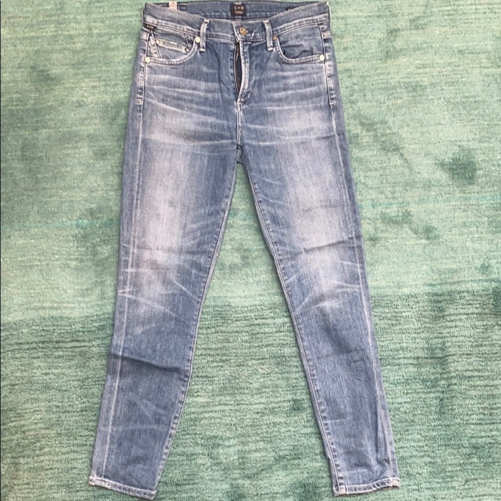 Citizens of Humanity Rocket High Rise Skinny Crop
